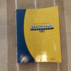 SAXON Math 5/4 Solutions Manual